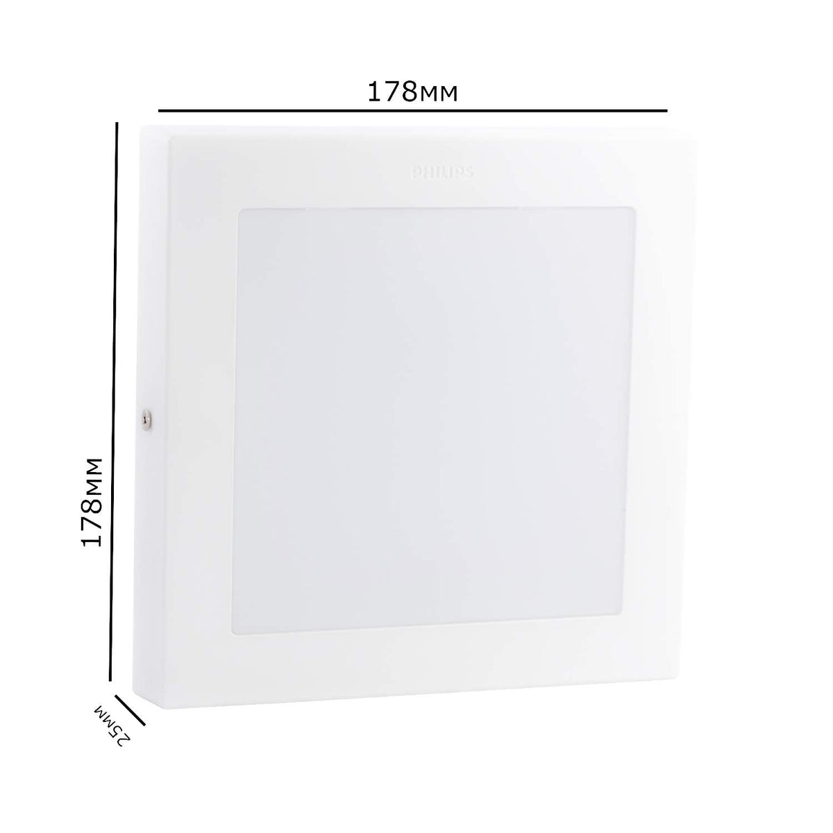 Philips 18-watt Square Star Surface (Cool White, B09SM3FLYF)