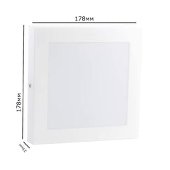 Philips 18-watt Square Star Surface (Cool White, B09SM3FLYF)