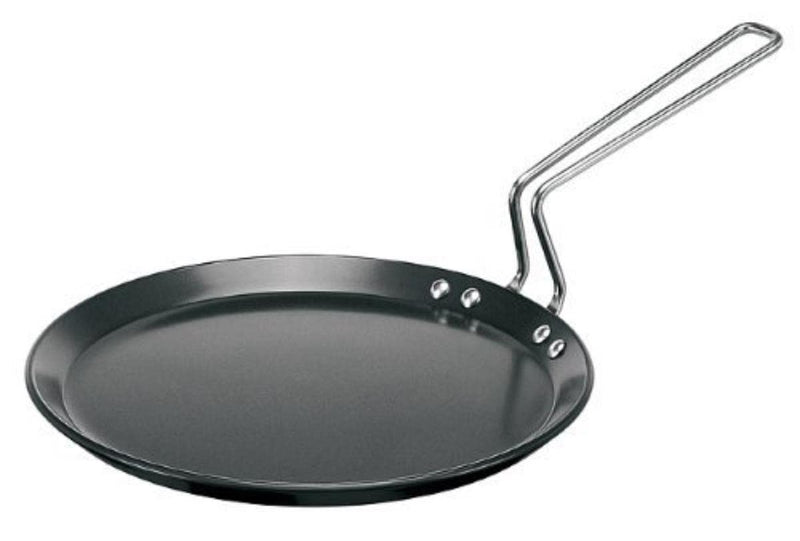 Hawkins Futura Hard Anodised Flat Tava 26 cm, 4.88 mm