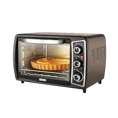 USHA Oven Toaster Griller (OTG) 20 L,Rotisserie,Bake, Grill, Roast, Toast,Upper & Lower Heating,Cool Touch Handle,Customised Time & Temperature Control,Easy To Clean,2 Year Warranty, Black, 1380 Watts