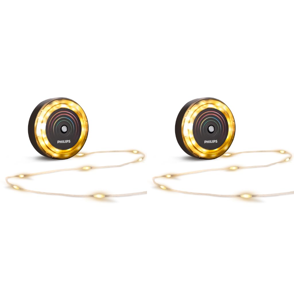 Philips GleamString Premium Rechargeable LED String Lights 8M Reel (Pack of 2)