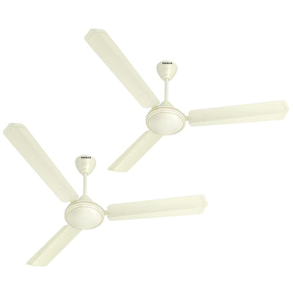 Havells 1200mm Thrill Air Energy Saving Ceiling Fan (Bianco, Pack of 2)