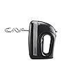 Usha 3732 300 W Hand Mixer with 2 Hooks|2 years warranty,Longer cord for flexible usage,Copper motor for longer life,Accessories Beater and Kneader, Storage box (Black)