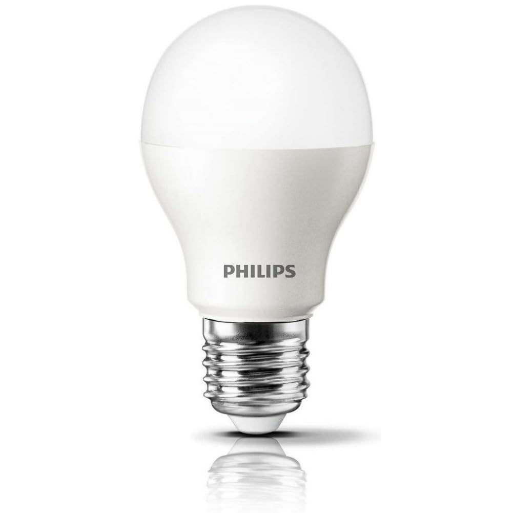 Philips Ace Saver Base E27 9-Watt LED Bulb (Pack of 3, Golden Yellow)