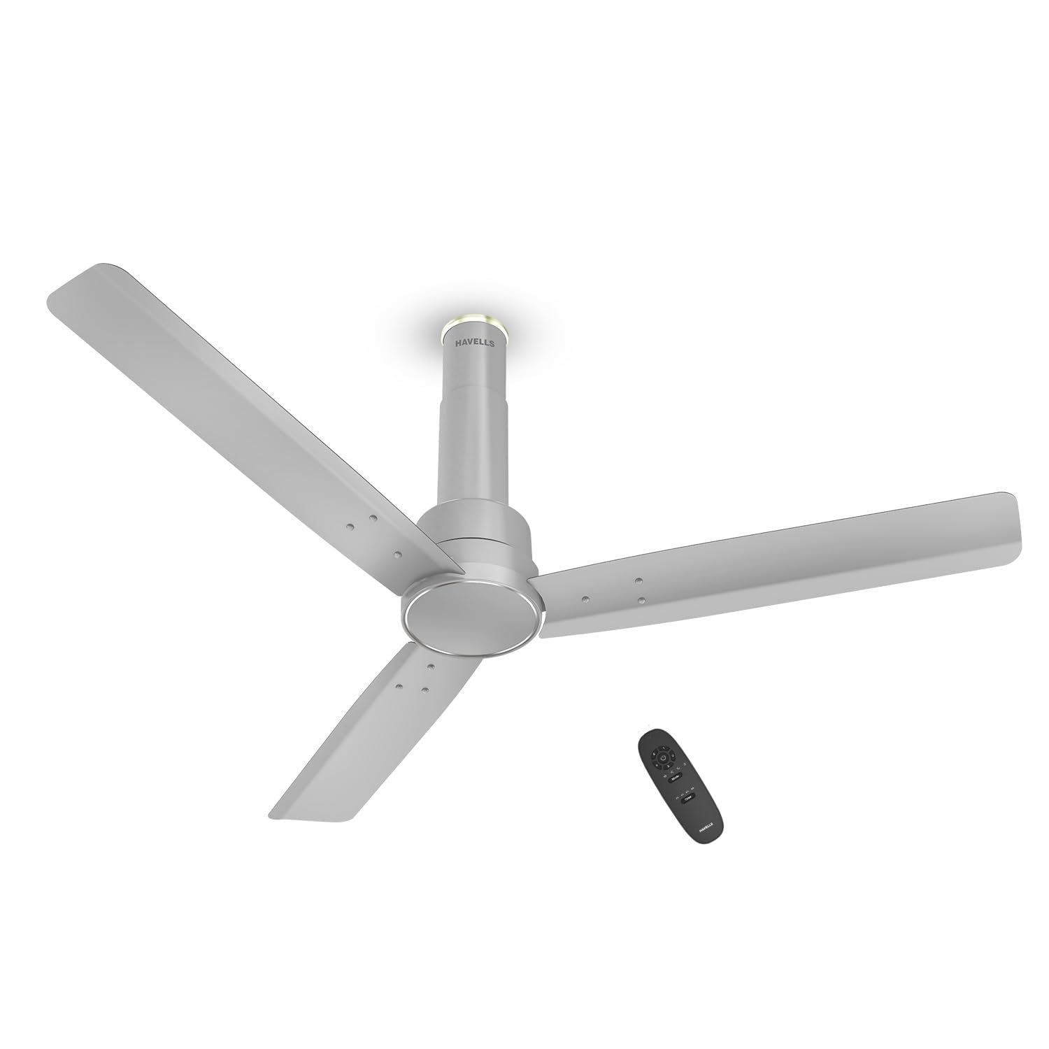 Havells 1200mm Elio BLDC Ceiling Fan | Remote Controlled, High Air Delivery Fan | 5 Star Rated, Upto 60% Energy Saving, 2+1* Year Warranty | (Pack of 1, Bianco)