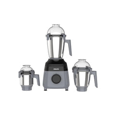 Philips HR7000/00 Mixer Grinder, 750 Watt Powerful motor, 3 Jars
