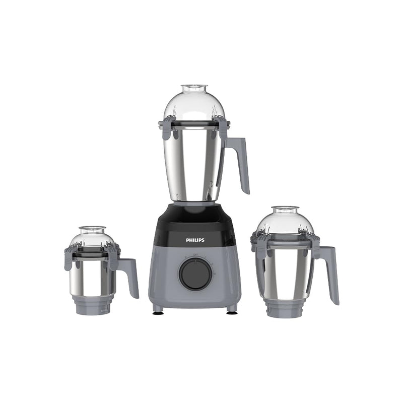 Philips HR7000/00 Mixer Grinder, 750 Watt Powerful motor, 3 Jars