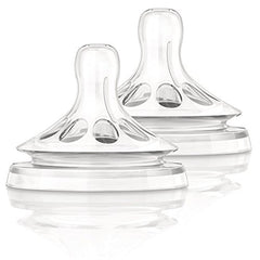 Philips Avent Natural Teat 2 Holes Fast Flow (Transparent)
