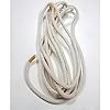 Bloomico 5 Meter Baby Cradle Cotton Rope | 15mm Thick White Thottil Kayiru for Newborn Jhula Swing | Strong & Durable Baby Hammock Rope | Soft Cotton Cradle String – Pack of 1