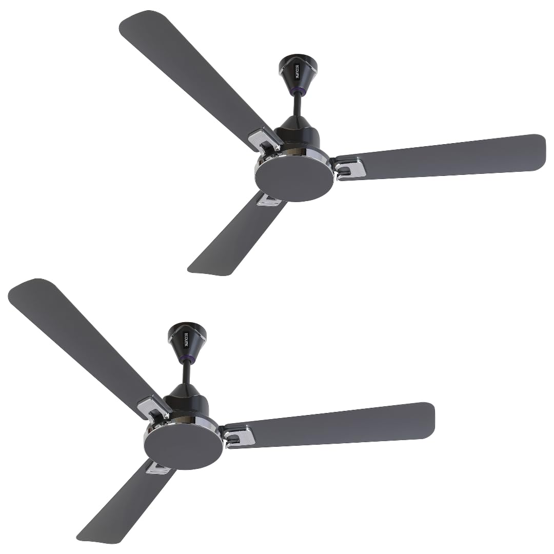 EcoLink AiroSleek 1200 mm Decorative Ceiling Fan | 1 Star (Silver Mist)-5