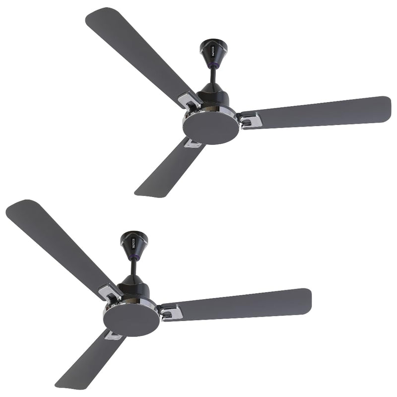 EcoLink AiroSleek 1200 mm Decorative Ceiling Fan | 1 Star (Silver Mist)-5