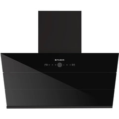 Faber Comet 90cm 1600m³/hr BLDC Autoclean Filterless Slant Chimney| Built In Oil Collector|Touch & Gesture Control| 12Yr