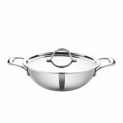 Vidiem Tristar Stainless Steel Kadai 3.2 Litre