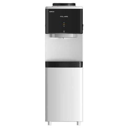 Havells Polaris Top Load Water Dispenser - Hot, Cold & Normal Water, Food-Grade ABS Body, Stainless Steel Tank, LED Indicator, Child Lock, Removable Drip Tray, 1-Year Warranty (White-Black)