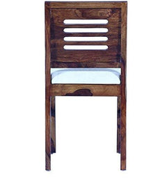 Solid Sheesham Wood Dining Chair Set of 2 for Living Room Multipurpose Wooden Study Chair for Computer Des