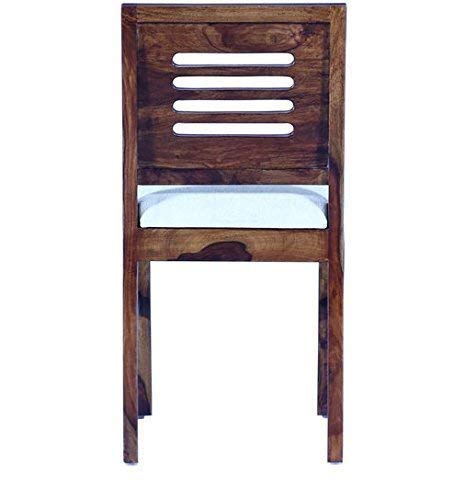 Solid Sheesham Wood Dining Chair Set of 2 for Living Room Multipurpose Wooden Study Chair for Computer Des