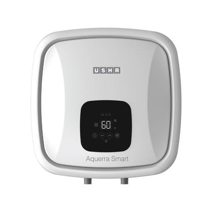 USHA SWH AQUERRA SMART 15L WHITE, With Free Installation and Connection Pipes