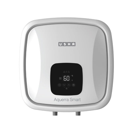 USHA SWH AQUERRA SMART 15L WHITE, With Free Installation and Connection Pipes