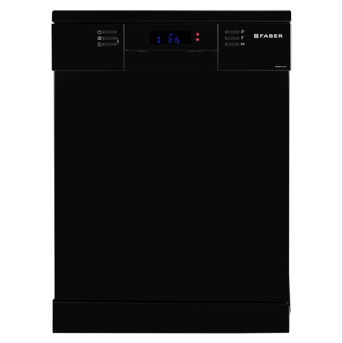 Faber 14 Place Free Standing Dishwasher|8 Wash Programs| LED Display| Adjustable Racks | Auto Power Wash| Child Lock | 2