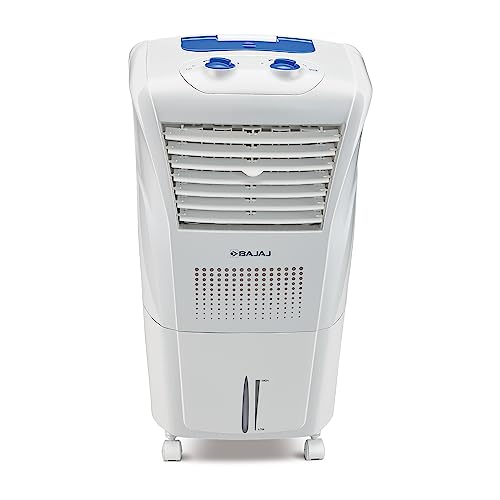Bajaj Frio New Personal Air Cooler 23L | Mini Cooler | Inverter Compatability | 20Ft Powerful Air Throw | Ice Chamber | 3 Yrs Warranty (1 Yr Standard + 2 Yrs Extended Warranty)【White】