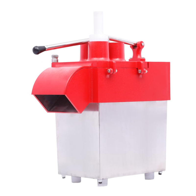 KRN Potato French Fries Vegetable Cutting Machine (Red) for Hotels & Restaurants with Stainless Steel Blade Output 150kgs/hr Commercial Use Only