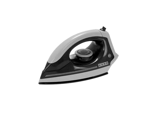 USHA EI 3302 1100-Watt Lightweight Dry Iron (Grey-Black), 1100 watts, Plastic
