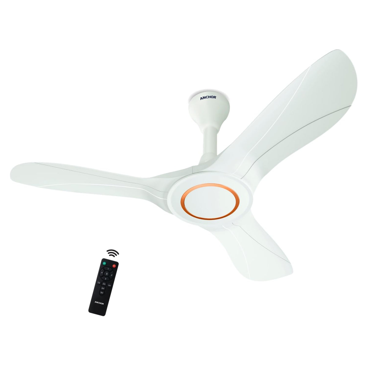 Anchor by Panasonic Rosalyn Dynamic BLDC 1200 mm Ceiling Fan with Remote | 5 Star