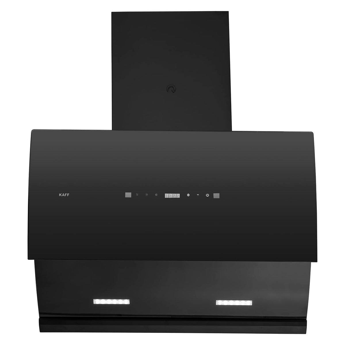Kaff LYRA DHC 60 Filter-less Auto Clean Slant Kitchen Chimney 60 CM with 1250 m3/hr Suction Capacity, Touch with Motion 