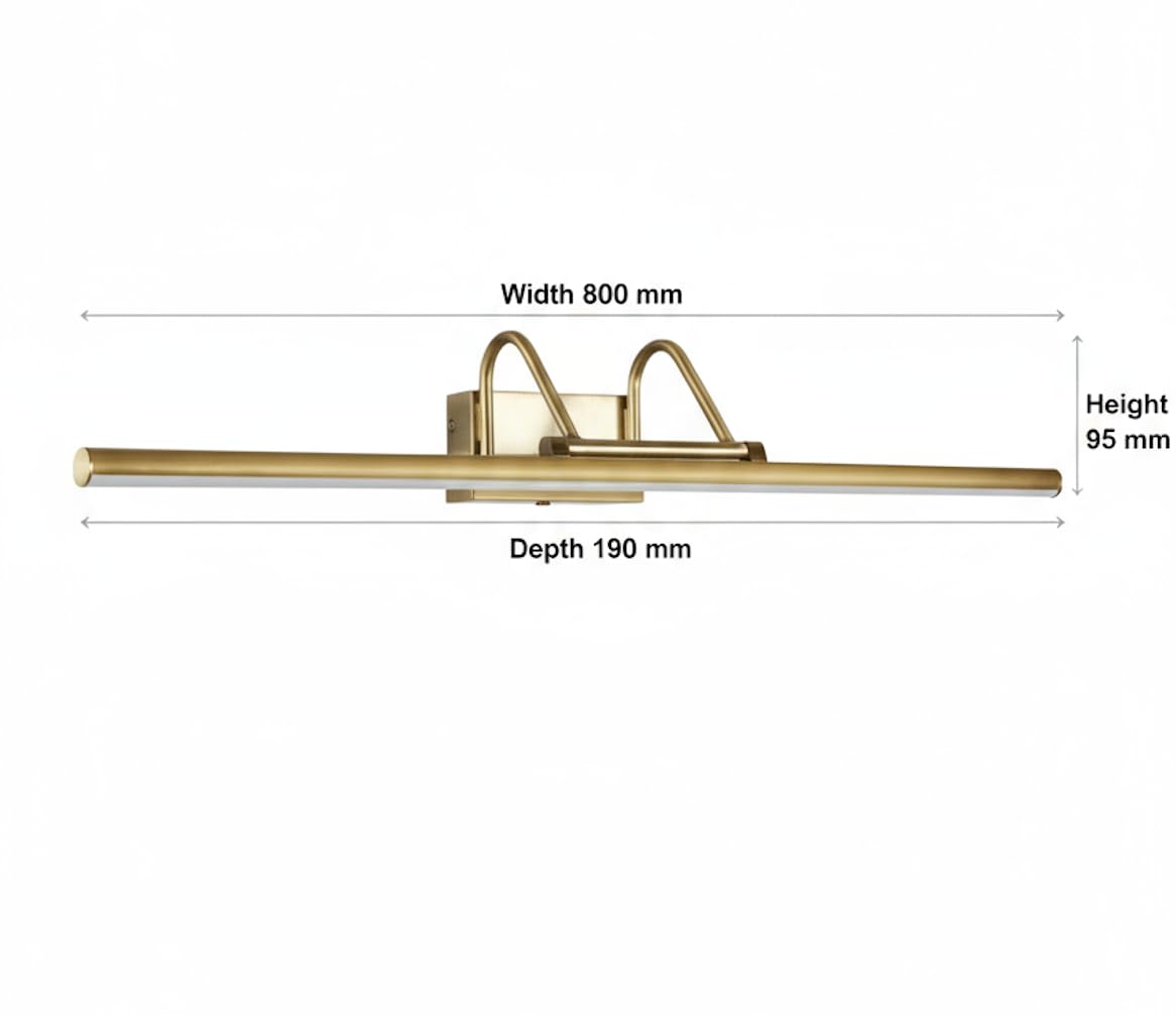 Philips Muziris BronzePicLight22W Picture Light – Elegant & Adjustable Wall Light with Flexible Neck