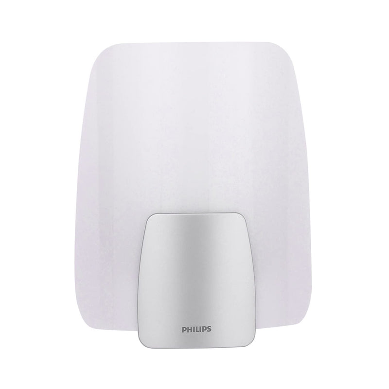 Philips Non-Rechargeable Comet Wall Light 30575(White), Medium 4W E14 LED Warm White Bulb, Pack of 2