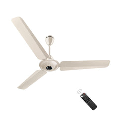 atomberg Efficio Alpha 1200mm BLDC Ceiling Fan with Remote Control | BEE 5 star Rated Energy Efficient Ceiling Fan | High Air Delivery with LED Indicators | 2 Year Warranty (Pebble Grey)