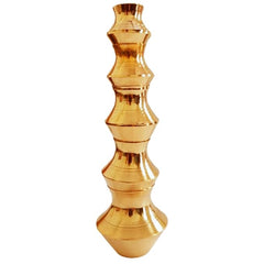MAASHIV TRENDZ Brass Glossy Finish Kubera Panai/Lakshmi Kubera Pot | Gubera Panai/Lakshmi Kubera