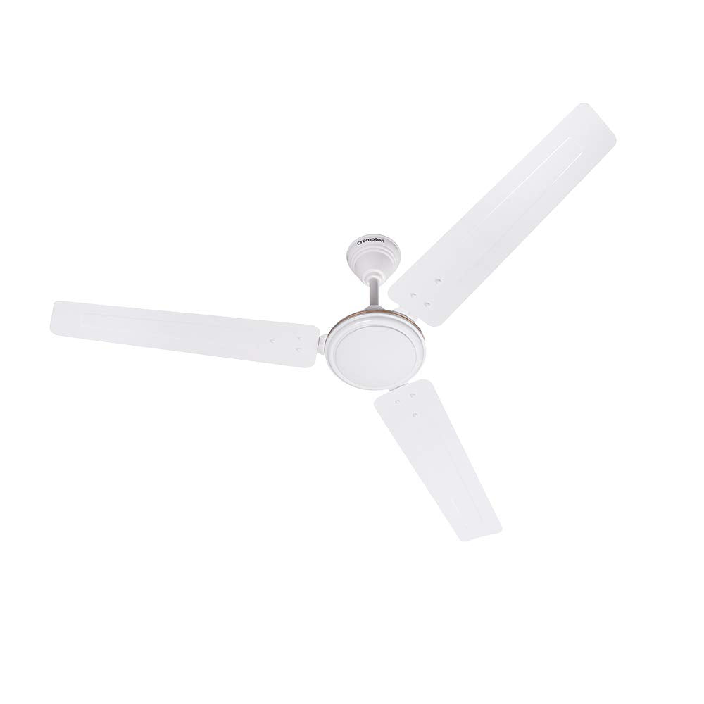 Crompton SUREBREEZE SEA SAPPHIRA 1200 mm Ceiling Fan for Home | BEE Star Rated Energy Efficient Fan | Superior Air Delivery | HighSpeed | 2 Years Warranty | (Ivory), Pack of 1