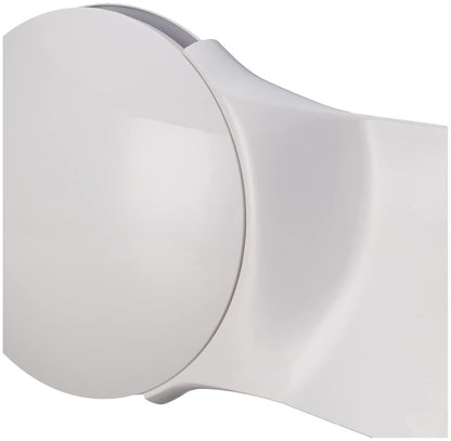 USHA Heleous 1220mm Premium BLDC Ceiling Fan with Rust Free ABS Blades and RF Remote (White)