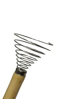 Dynore Stainless Steel Wire Whisk | Coil | Spiral Whisk | Egg Frother | Egg Beater- Kitchen Utensils for Blending, Whisking, Beating & Stirring, 17 cm