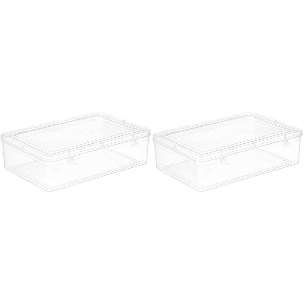 Nakoda 999 Innova Plastic Container for Home Storage,Color May vary - 5000 ml, (32 x 22.1 x 9.1) cm (Pack of 2)