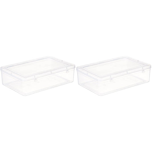 Nakoda 999 Innova Plastic Container for Home Storage,Color May vary - 5000 ml, (32 x 22.1 x 9.1) cm (Pack of 2)