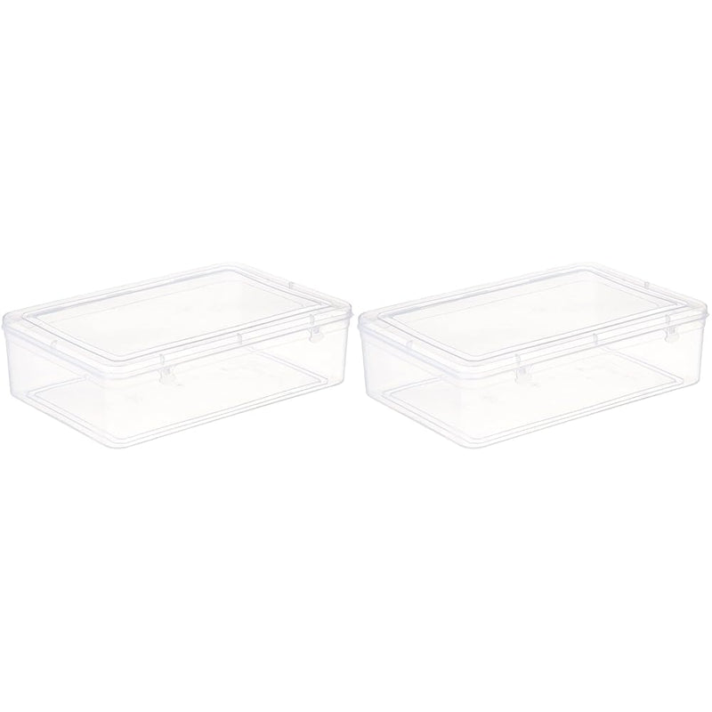 Nakoda 999 Innova Plastic Container for Home Storage,Color May vary - 5000 ml, (32 x 22.1 x 9.1) cm (Pack of 2)