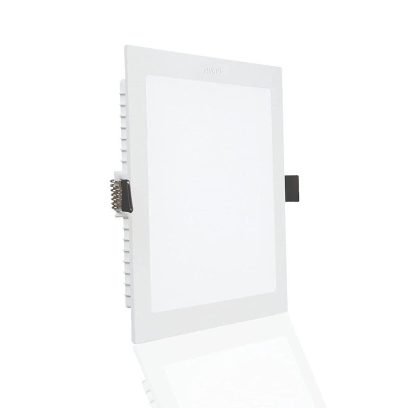 Philips 10W Square AP Plus UltraGlow LED DL Recessed LED Panel Ceiling Light (Pack of 1, Cool Day Light)