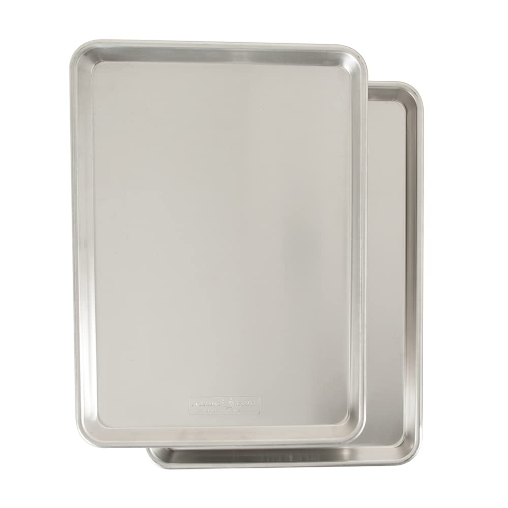 Nordic Ware Naturals Big Sheet Baking Pan, Silver