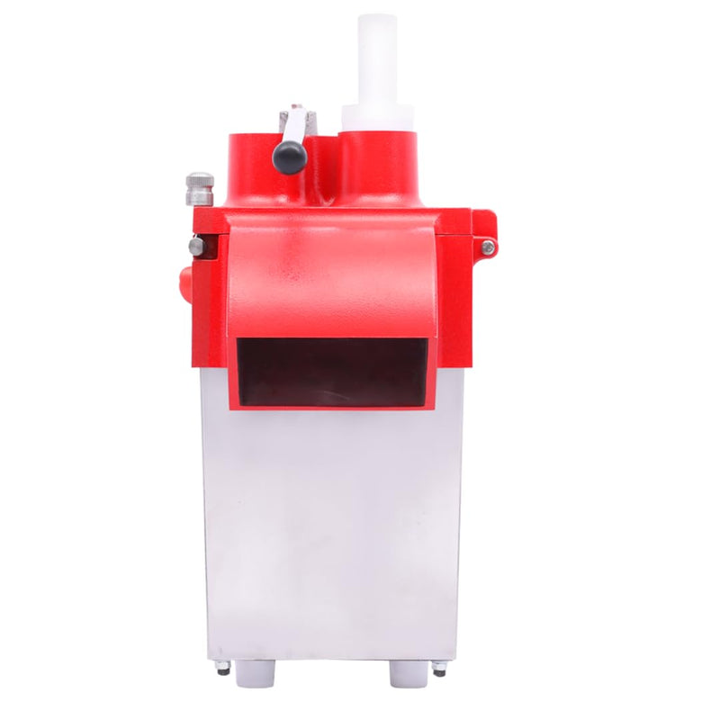 KRN Potato French Fries Vegetable Cutting Machine (Red) for Hotels & Restaurants with Stainless Steel Blade Output 150kgs/hr Commercial Use Only