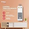 Havells 1200mm Bianca BLDC Motor Ceiling Fan | 5 Star RF Remote, 100% Copper, High Air Delivery, Upto 60% Energy Saving | ECO Active Technology, Flexible Timer Setting | (Pack of 1, Slate)