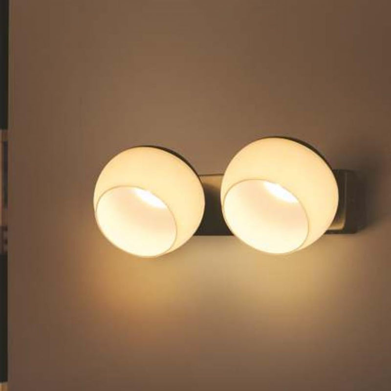 Philips 581872 Floret 12W LED Indoor Double 2700K Metallic Wall Lamp - Warm White…