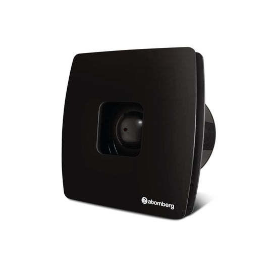atomberg Studio+ Exhaust 6 Inches | Suitable for Bathroom, Kitchen | BLDC Motor | Easy to Clean | 2 Year Warranty (Gloss Black)