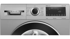 Bosch 8 kg Fully Automatic Front Load Washing Machine with In-built Heater Silver (WGA1340SIN)
