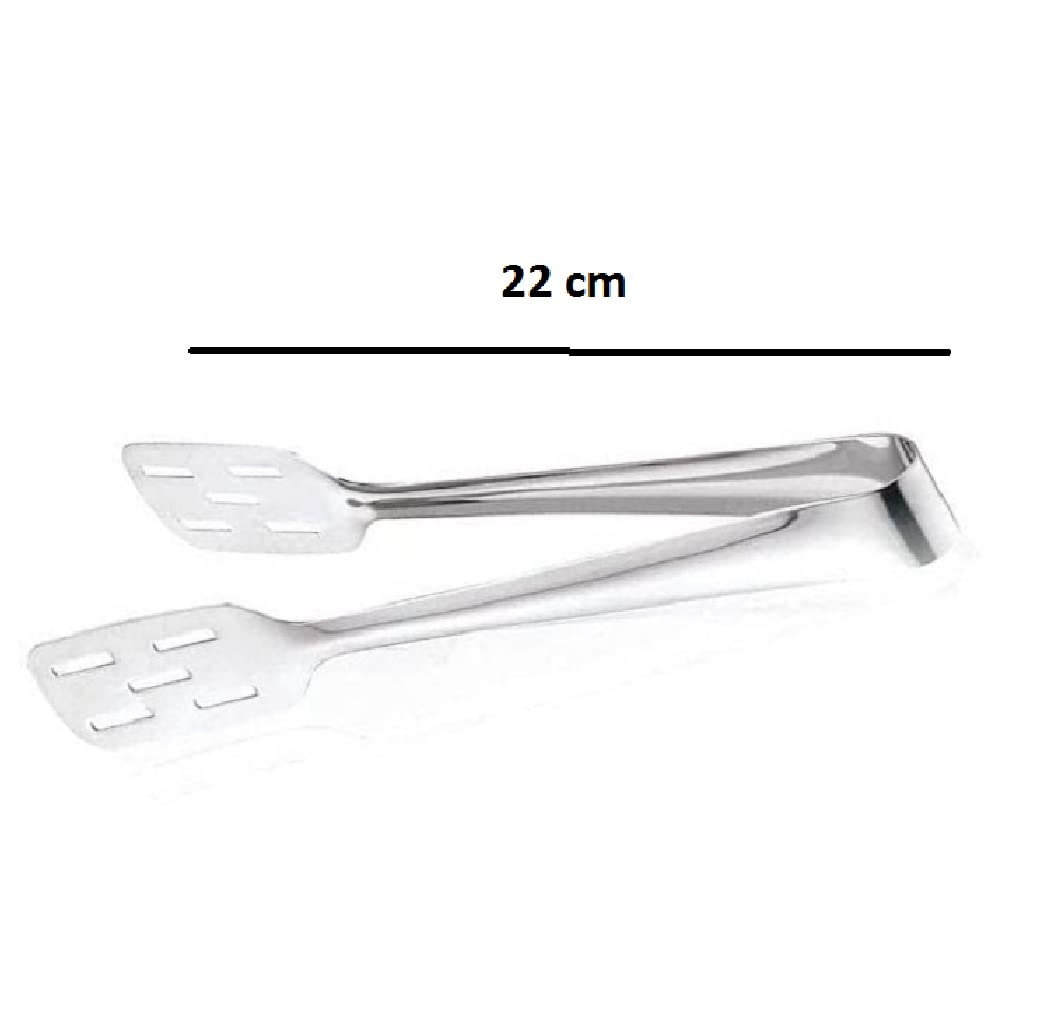 Dynore Stainless Steel Pastry/Sandwich and Salad Tong