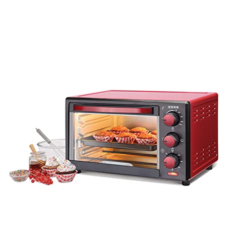 USHA 25 Liters (OTGW 25RC) Oven Toaster Grill (Wine & Matte Black), Medium (OTGW25RC)
