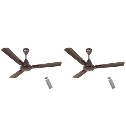 Orient Electric 1200 mm Hector Deco| Ceiling fan with Remote| Decorative ceiling fan with stylish ring & trims| Saves up to 50% on electricity bills| 5 years warranty BLDC ceiling fan| White