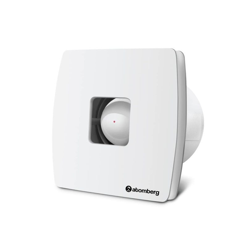 atomberg Studio+ Exhaust Fan 150mm (6 Inches) | BLDC Motor | 6.8W| Low Noise | 2000 RPM| Ideal for Bathroom,Kitchen | Easy to Clean | Installation-Round Cut (153mm) | 2 Years Warranty | (Gloss White)