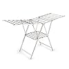 Priya Heavy Duty Rust-Free Stainless Steel Foldable Storage Cloth Drying Stand/Clothes Dryer Stands/Laundry Racks with for Indoor/Outdoor/Balcony (Butterfly Model) (L-68 inch * W-22 inch * H-36 inch)